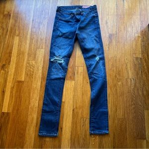 Blank NYC Distressed Skinny Jeans.